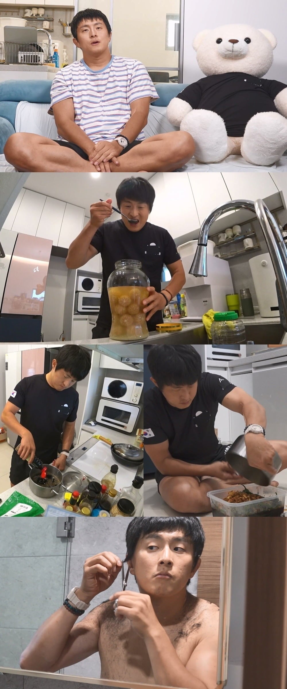 기안84가 귤담근주를 맛보고 특단의 조치를 취한다./사진제공=MBC