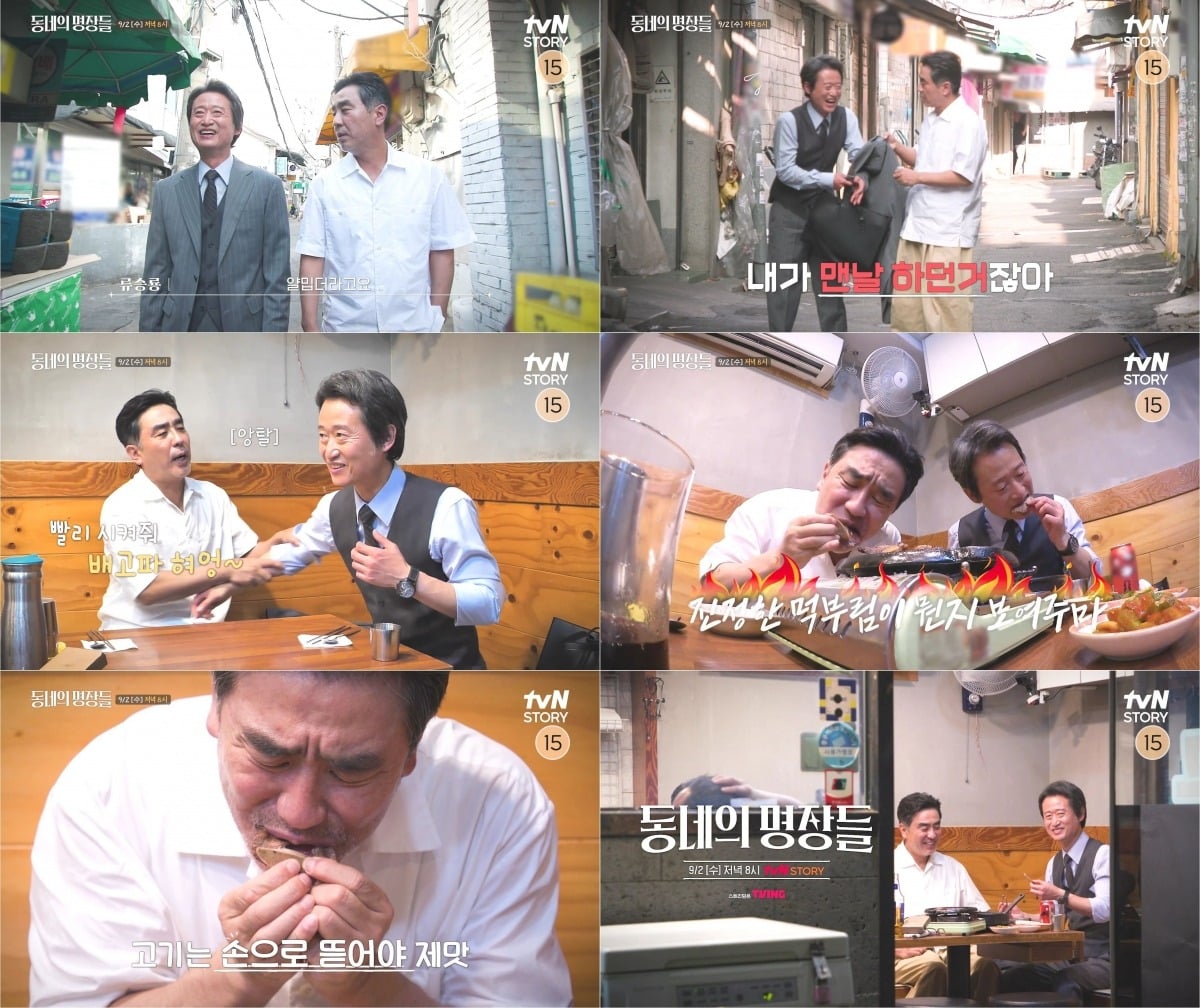 류승룡이 '동네의 명장들'에 출연한다. / 사진제공=tvN STORY