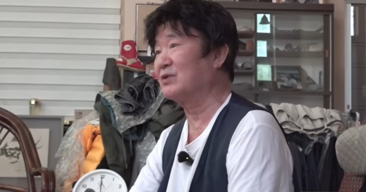 이계인이 아내와 따로 살고 있다고 밝혔다./사진='김영옥' 유튜브 영상 캡처.