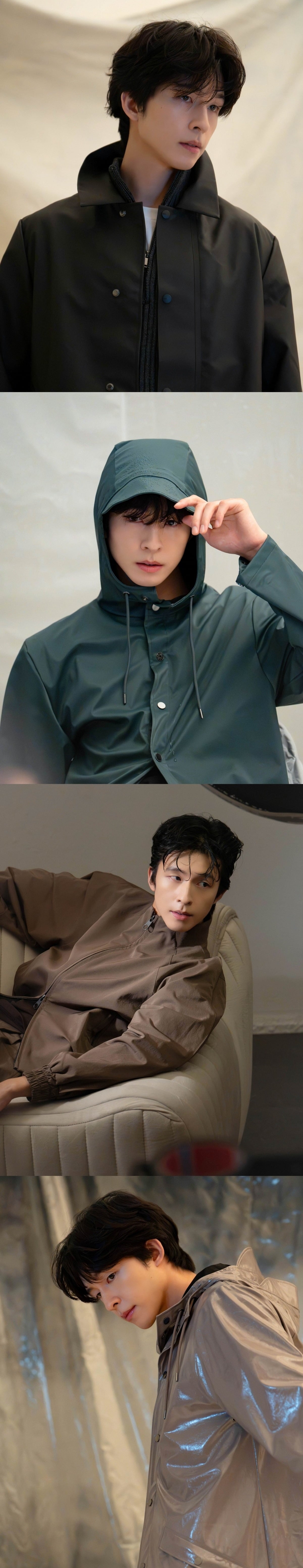배우 홍경이 만 서른의 나이에도 소년미가 돋보이는 화보 비하인드를 선보였다./사진제공=매니지먼트mmm