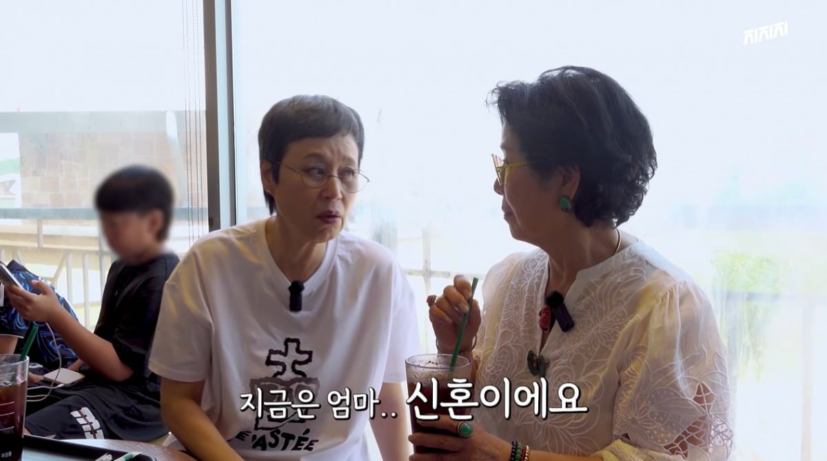 박미선이 이봉원과의 근황을 밝혔다. / 사진='미선임파서블' 유튜브 캡처