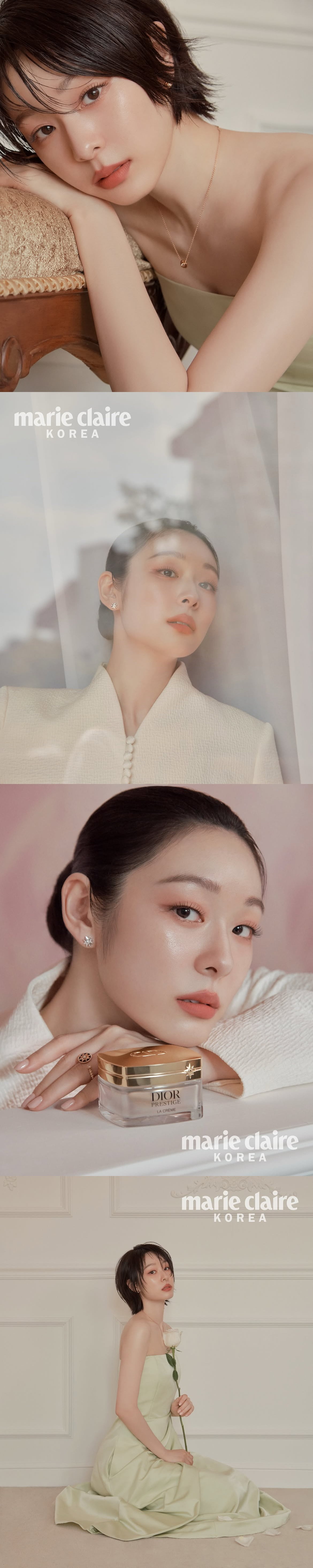 '피겨 여왕' 김연아가 파격적인 숏컷으로 이미지 변신에 나섰다./사진제공=마리끌레르