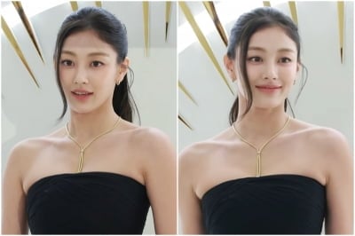 지효, 원래도 볼륨감 풍만한데…건강미 더해지니 압도적