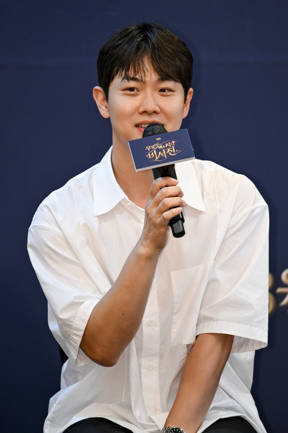 김정욱 PD가 '비서진' 기자 간담회에 참석했다./사진제공=SBS