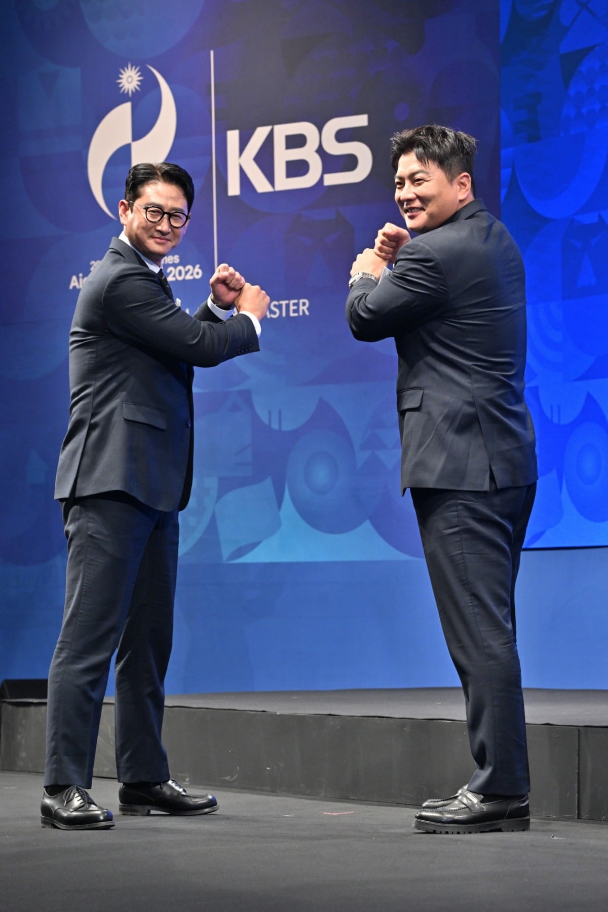 박용택과 김태균이 '2026 아이치-나고야 아시안게임' 제작발표회에 참석했다. / 사진제공=KBS