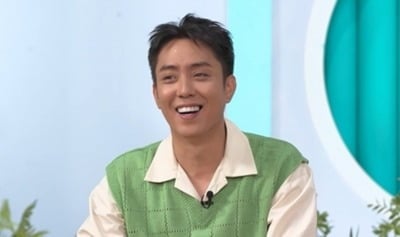 "속옷만 입고 나와"…'재혼' 은지원, ♥9살 연하와 신혼 생활 자랑 ('살림남')