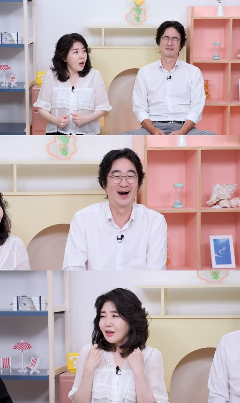 결혼 33년 차인 여에스더와 홍혜걸 부부가 지금까지 키스한 적이 없다고 고백한다./사진제공=KBS2