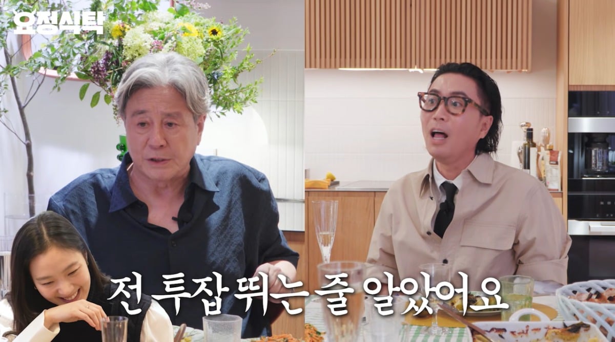 배우 최민식이 영화 '파묘' 촬영 비하인드를 밝혔다. / 사진='요정재형' 유튜브 영상 캡처
