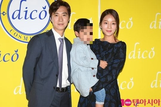 고지용, 허양임이 이혼 전 공식석상에 선 모습이다. / 사진=텐아시아DB