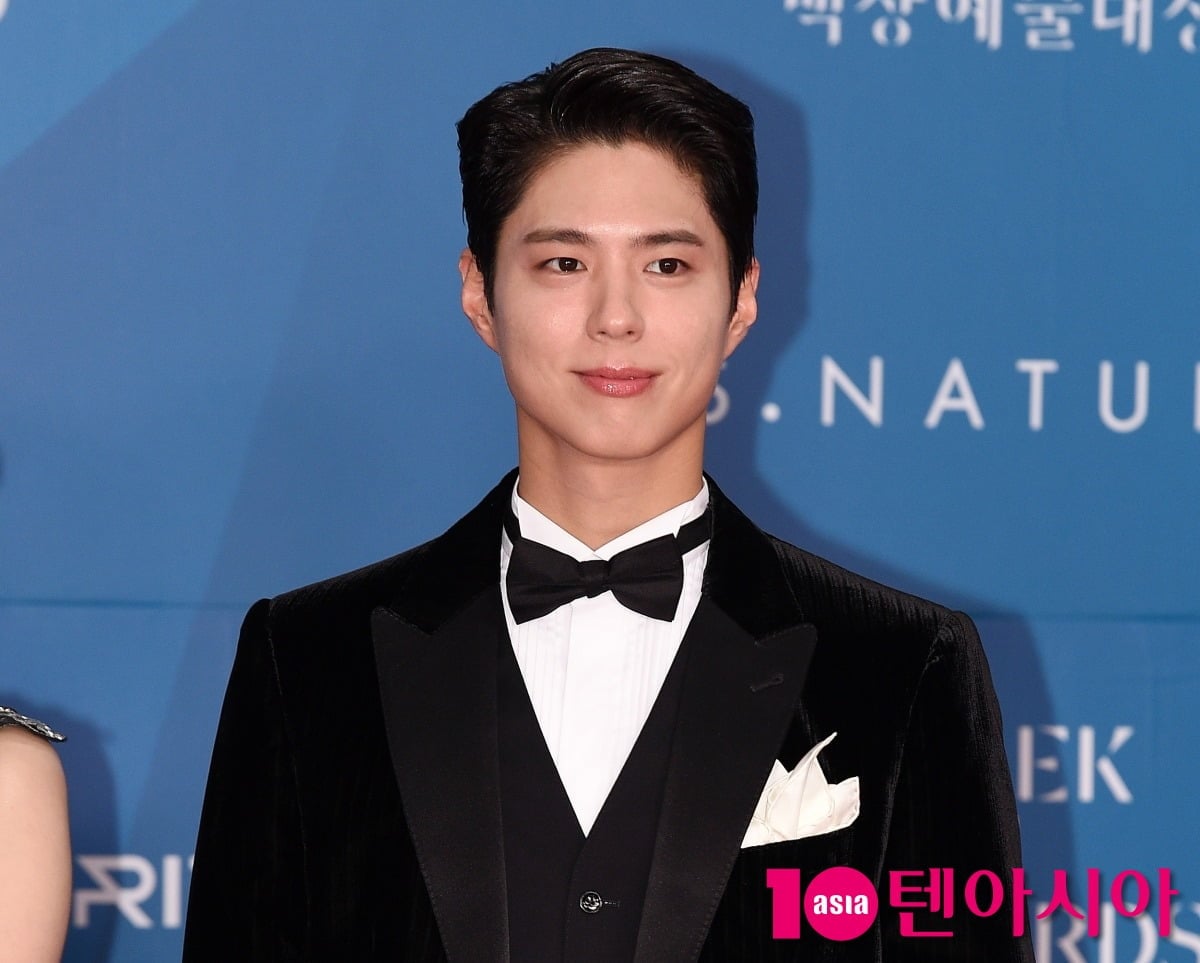 박보검이 취재진 앞에 섰다. / 사진=텐아시아DB
