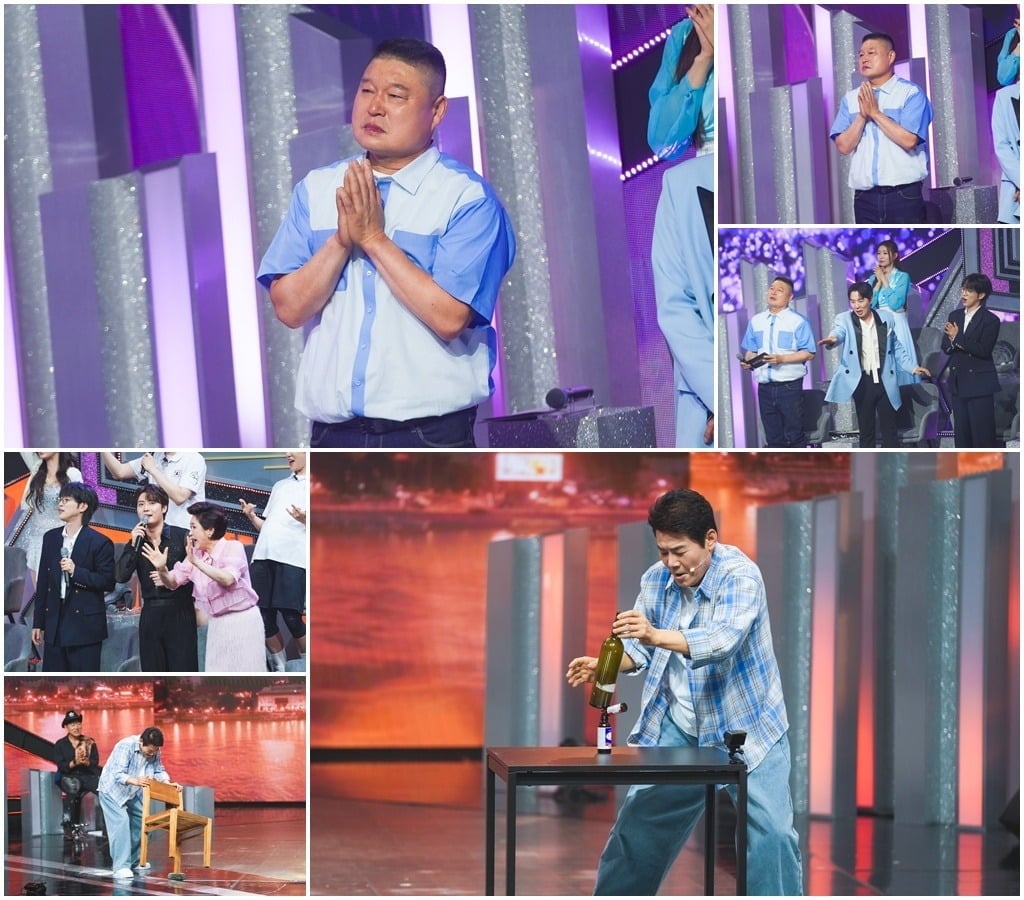 강호동이 눈물을 쏟았다./사진제공=TV조선