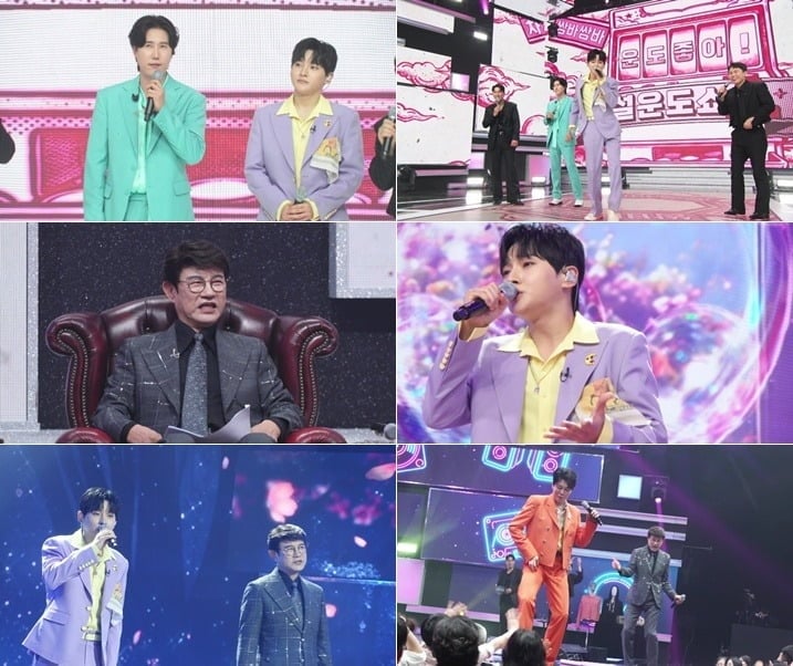 설운도가 성리의 모창에 심기 불편을 토로한다. /사진제공=MBN