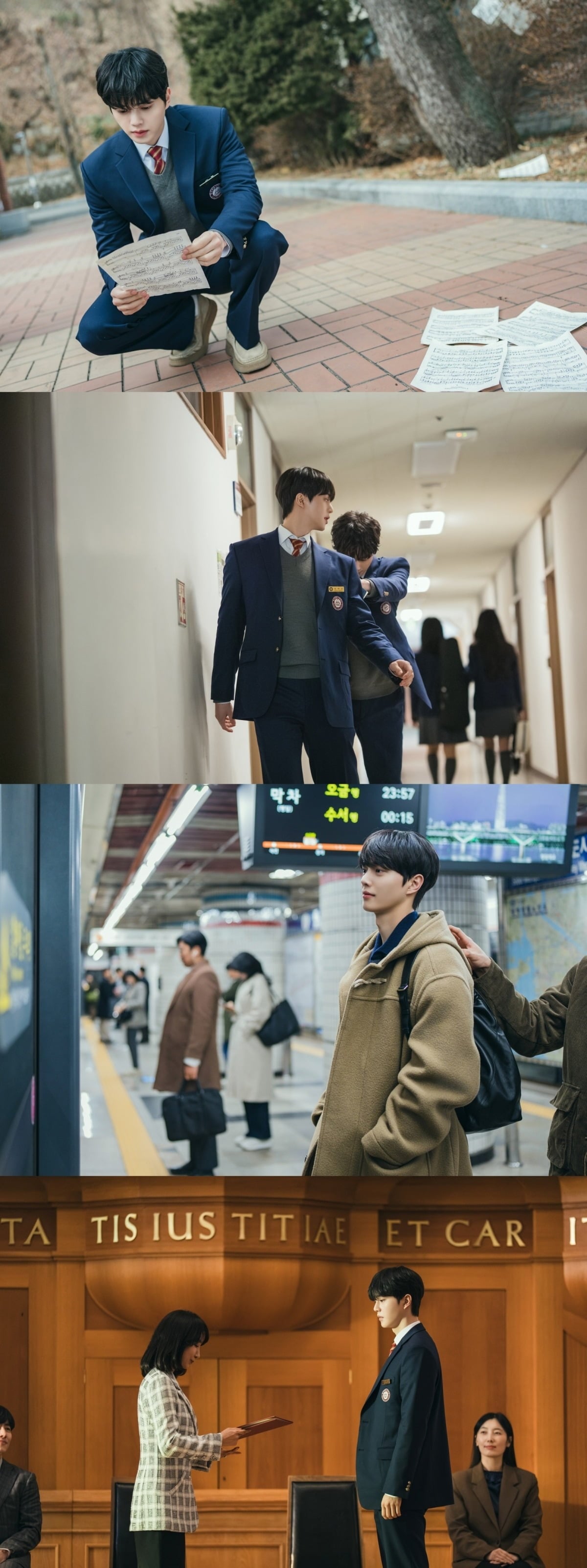 배우 송강이 전역 후 복귀작 '포핸즈'로 순항하고 있다./사진제공=tvN
