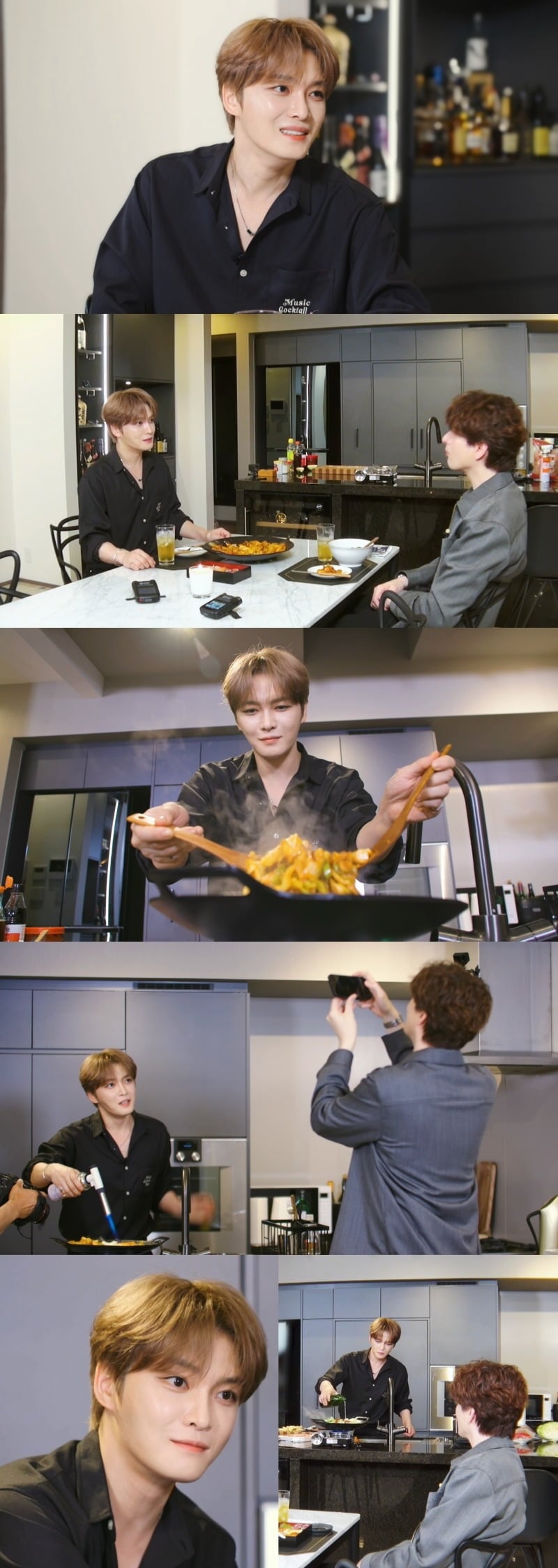 일본 스타가 김재중 집에 감탄한다./사진제공=KBS