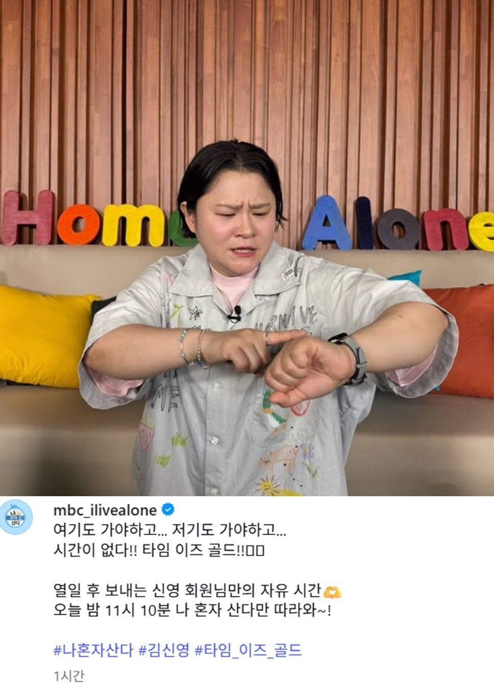 프리뷰 보도자료는 중단했지만 SNS로는 본방 사수를 독려하고 있다./사진='나혼산' 공식 인스타그램
