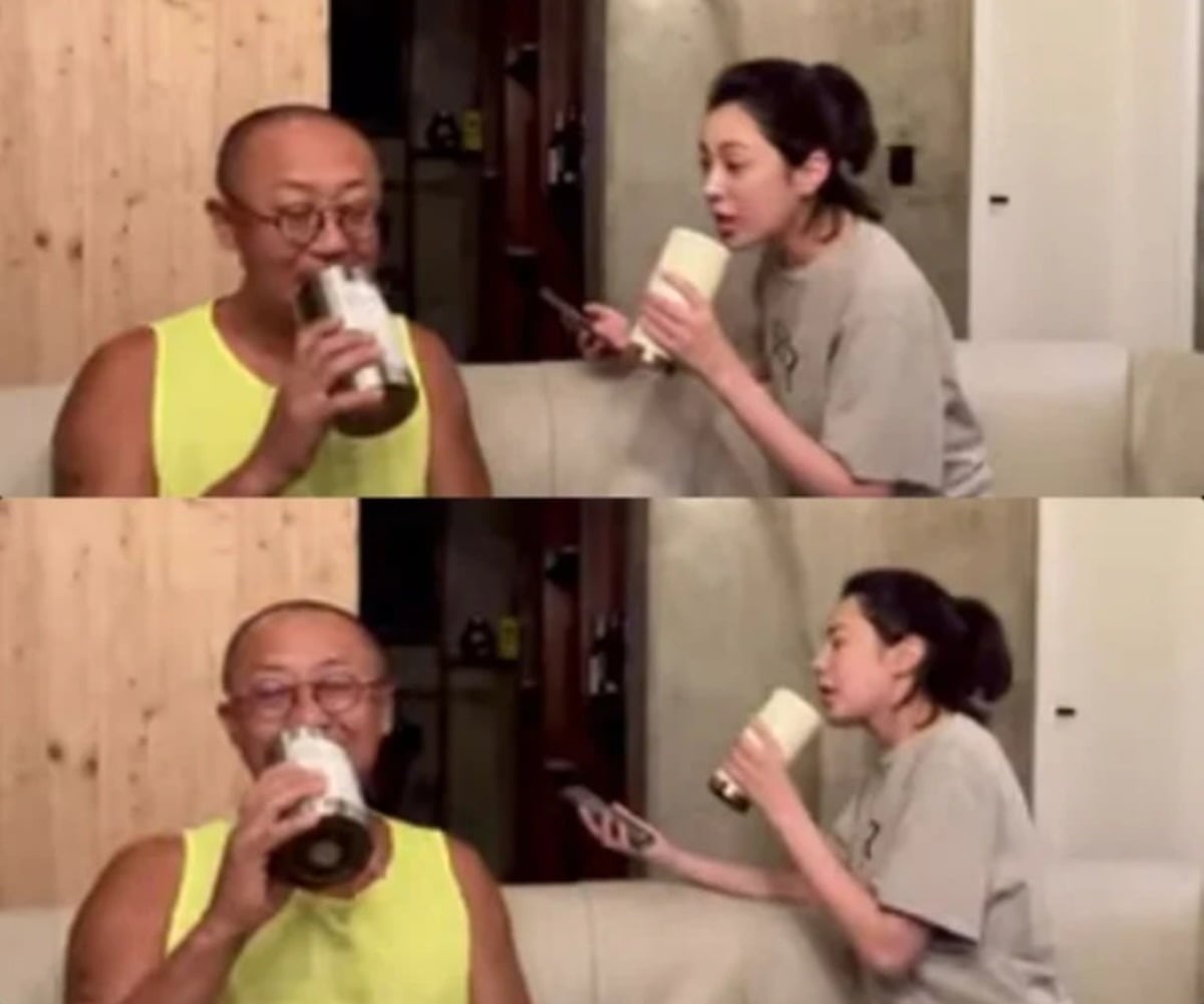 리지가 김재욱과 함께 시간을 보내고 있다. / 사진=리지 SNS