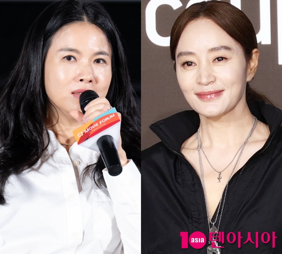 티빙 최주희 대표와 쿠팡플레이 '지금 불륜이 문제가 아닙니다'에서 활약 중인 배우 김혜수. / 사진=티빙, 텐아시아DB