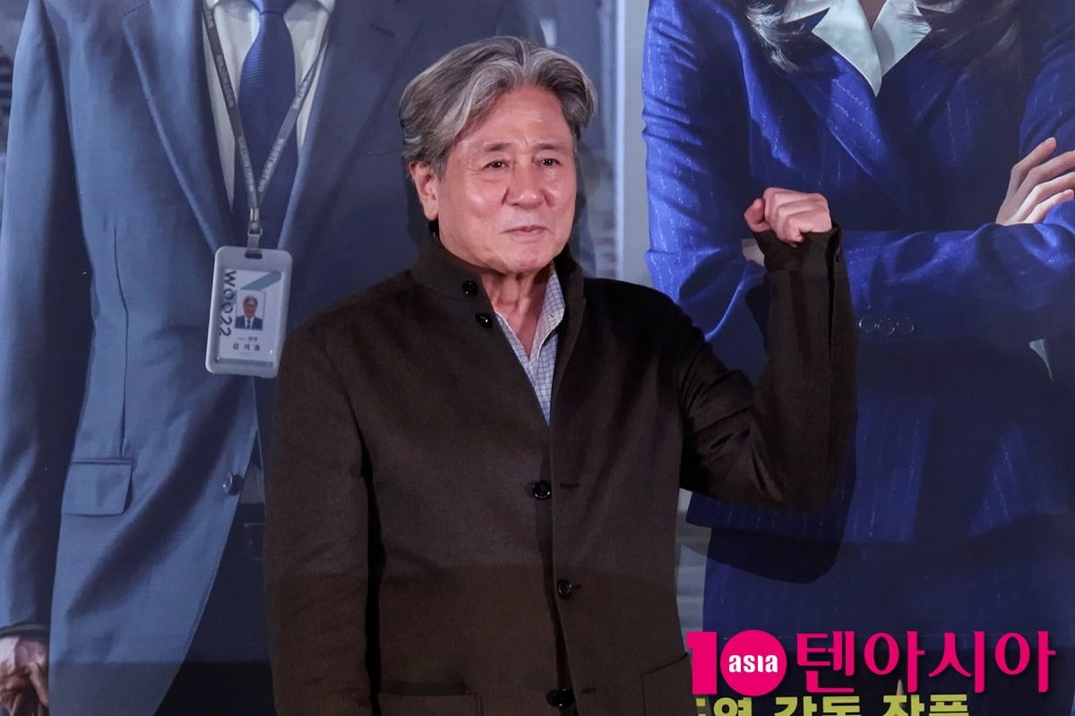 최민식이 '인턴' 행사에 참석했다./텐아시아 DB