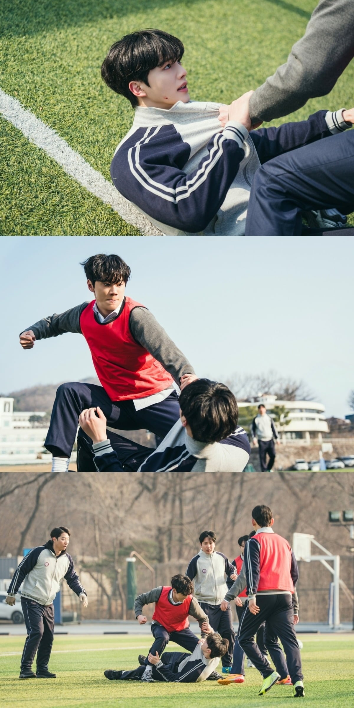 송강과 이준영의 관계에 거친 균열이 인다./사진제공=tvN