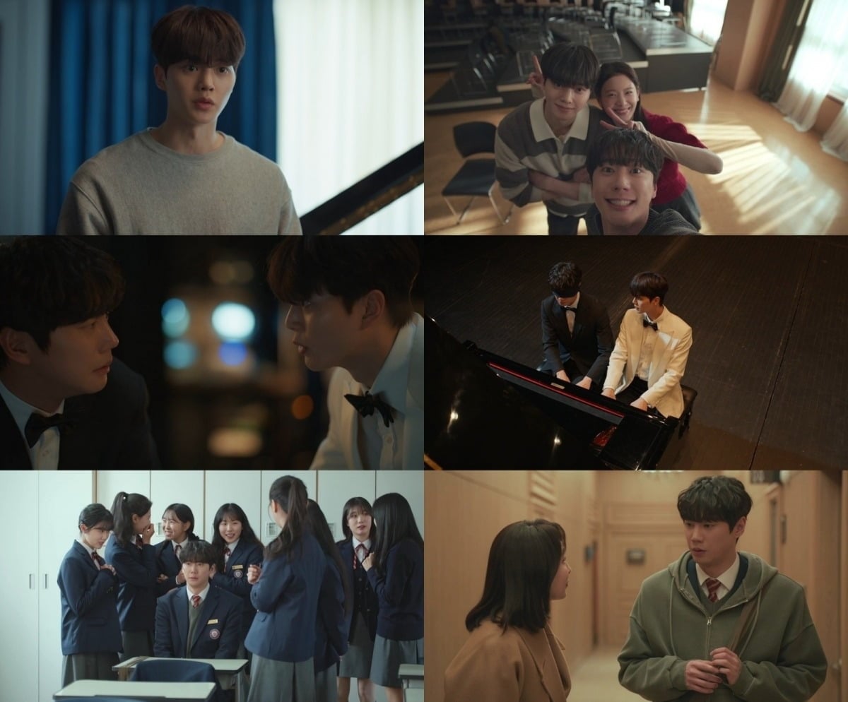 송강과 이준영 주연의 '포핸즈'가 2회 만에 시청률을 끌어올렸지만, 3회에서 다시 하락세로 돌아섰다./사진=tvN 방송 화면 캡처