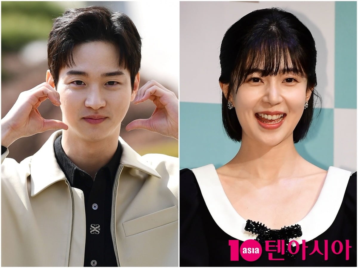 장동윤과 백진희가 각 공식 행사에 참석했다./사진=텐아시아DB