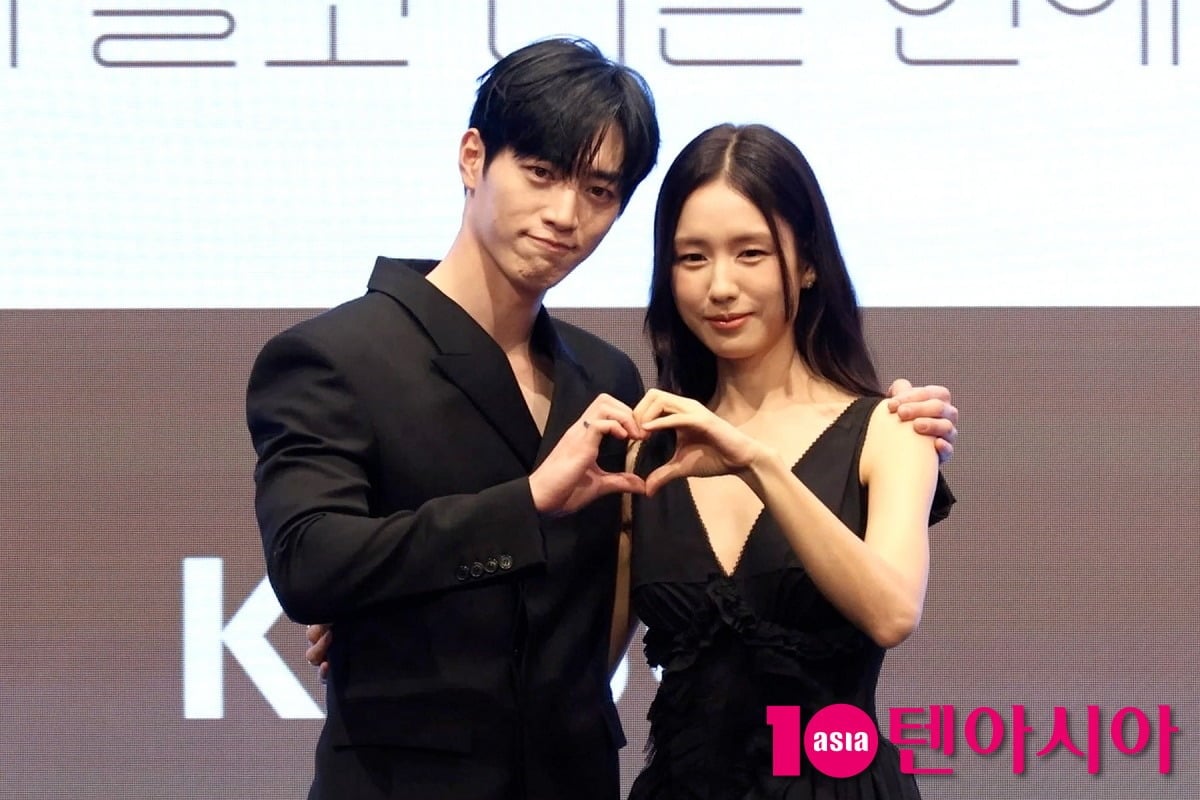 서강준과 안은진이 '너 말고 다른 연애' 제작발표회에 참석했다. / 사진=윤지인 기자