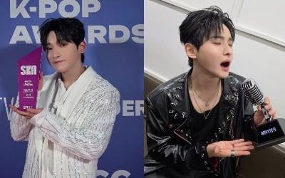 성리, '불후의 명곡' 첫 출연에 우승…시상식서도 잇따라 상 받았다