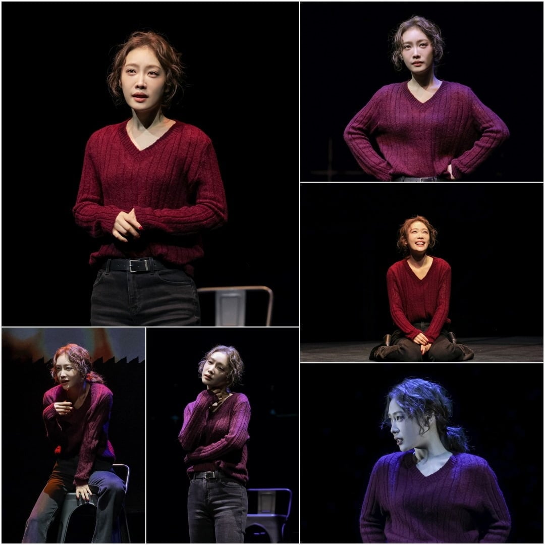 배우 김히어라가 수위 높은 대사와 과감한 표현을 소화하며 연극 '플리백'의 약 3개월간 여정을 마쳤다./사진제공=그램엔터테인먼트