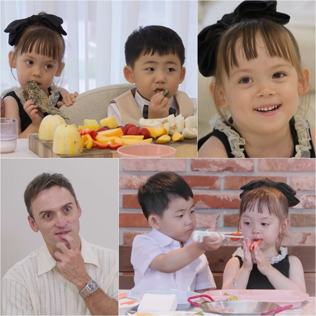기욤 부녀가 딸의 남사친을 초대한다. / 사진제공=KBS '슈퍼맨이 돌아왔다'