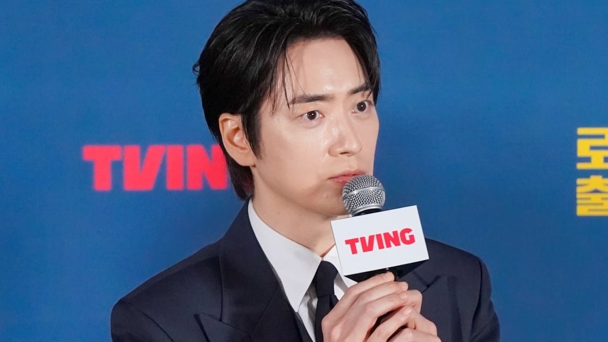 배우 이준혁이 '로또 1등도 출근합니다' 제작발표회에 참석했다. / 사진제공=티빙