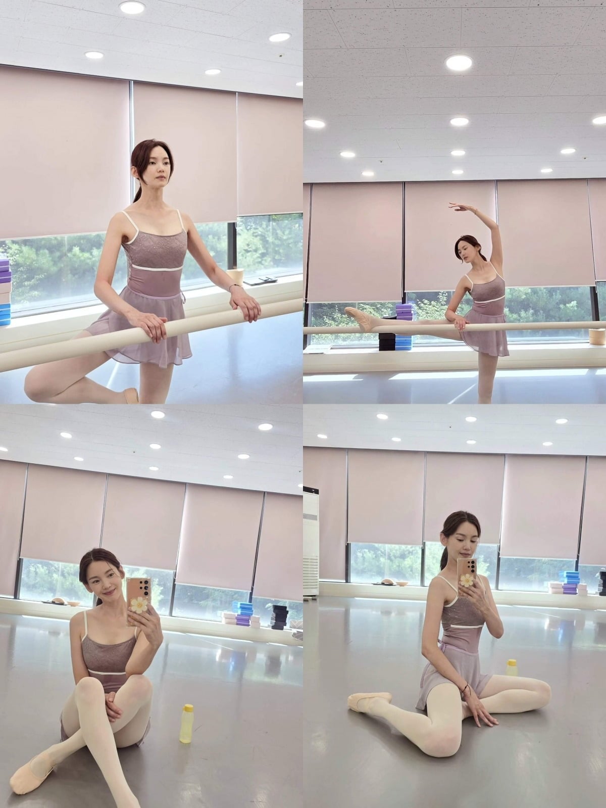 정가은이 발레를 배우고 있다. / 사진=정가은 SNS 캡처