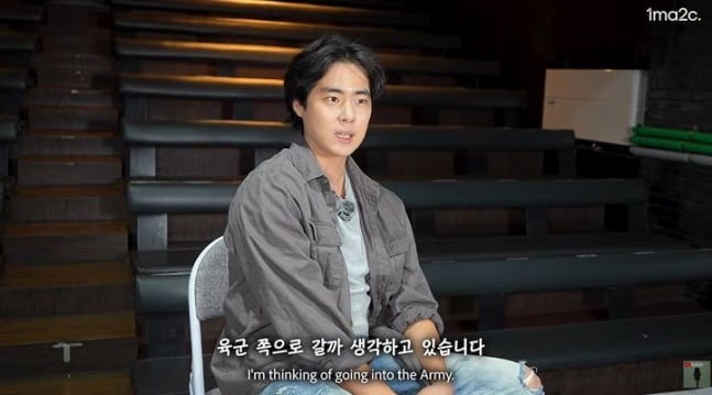 배우 조병규가 올해 활동을 마무리한 뒤 군 입대를 준비한다.  / 사진=조병규 유튜브 채널