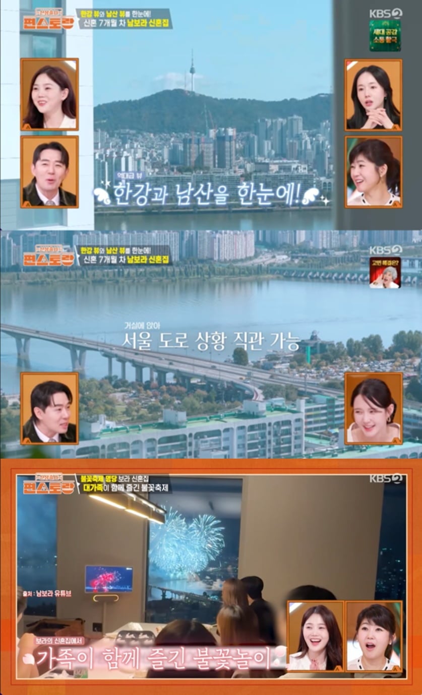 연예인 집자랑 할 땐 언제고 …'불꽃축제 한강뷰 家' 남보라, "대출 안 나와" 푸념