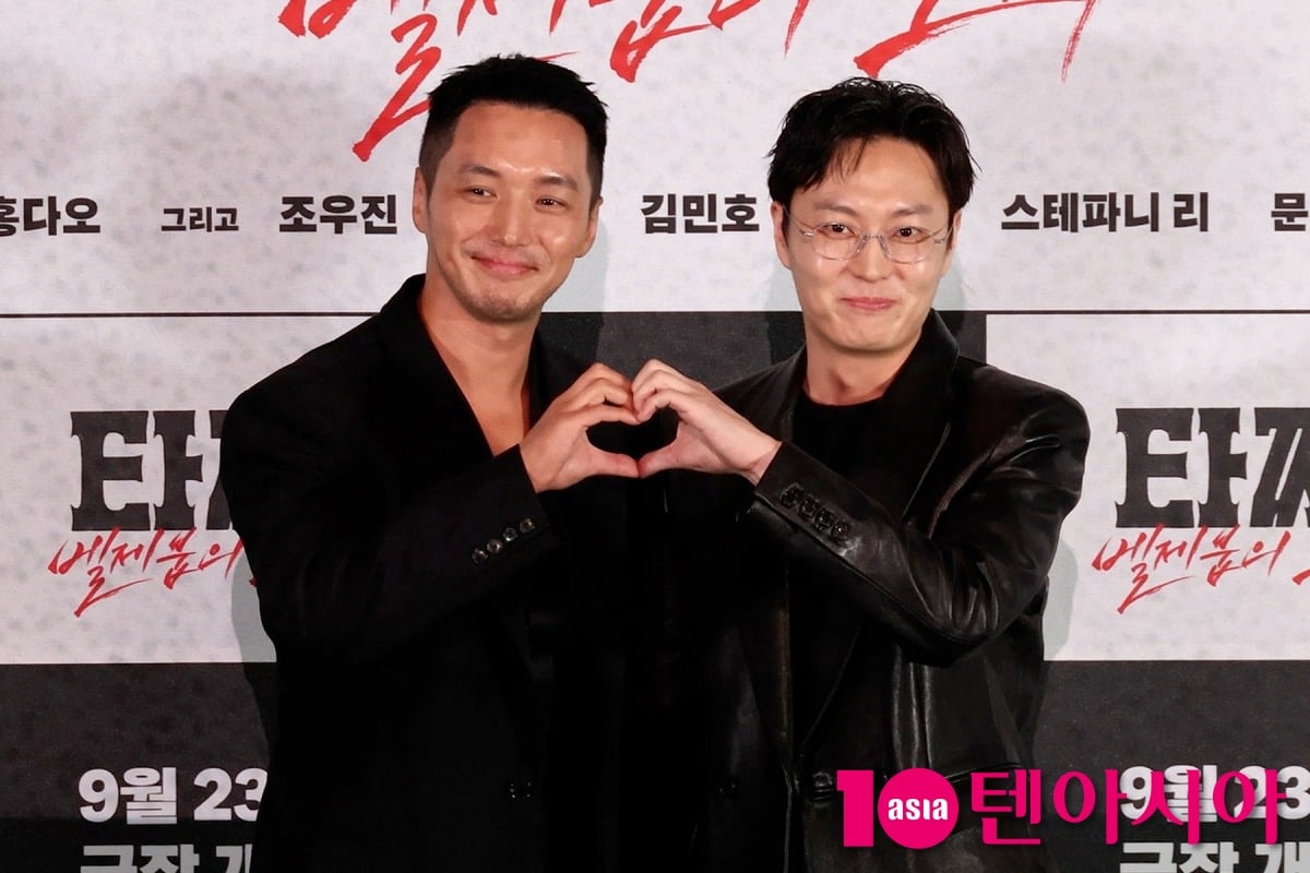 변요한, 노재원이 영화 '타짜: 벨제붑의 노래' 언론시사회에 참석했다. / 사진=윤지인 기자