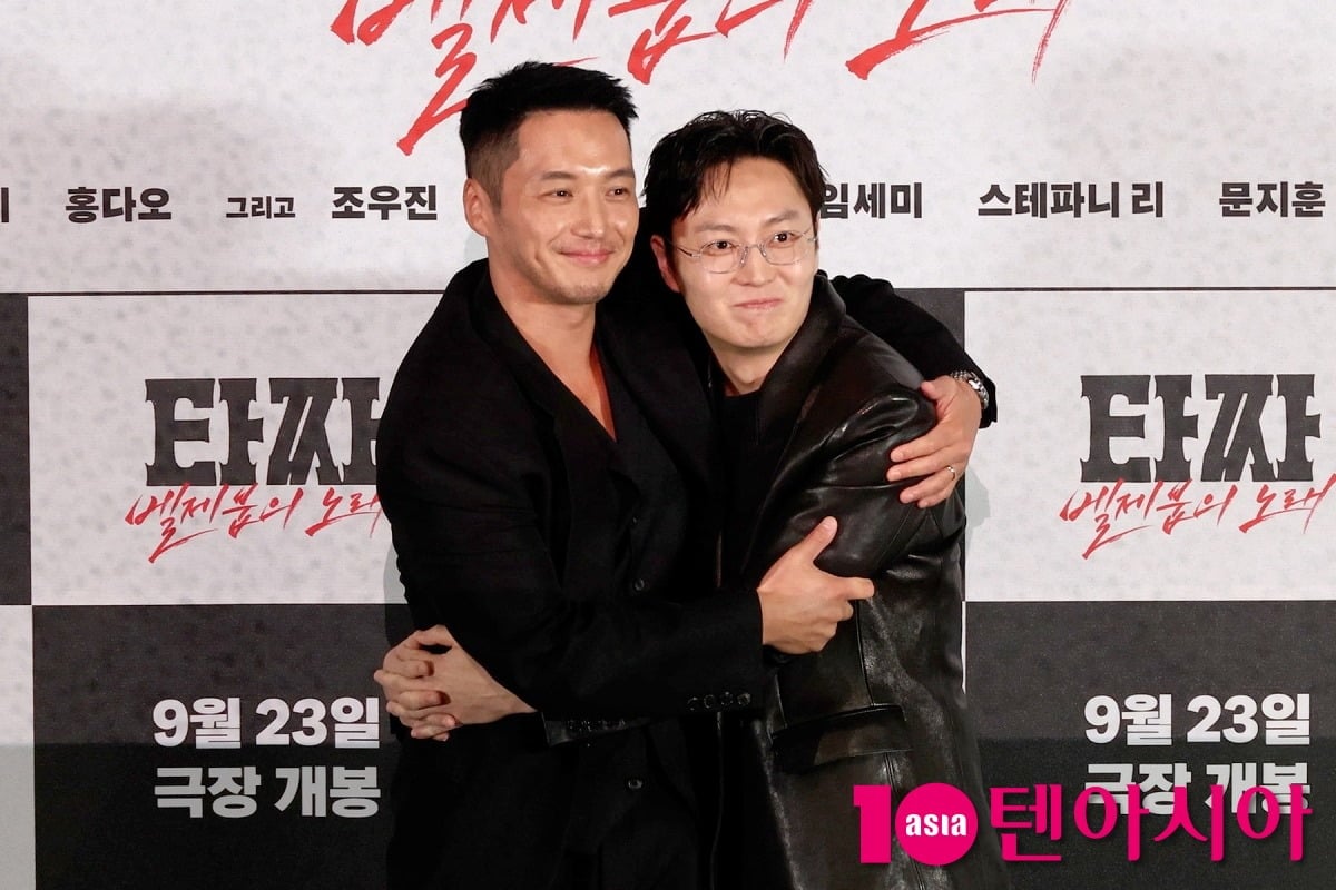 변요한, 노재원이 영화 '타짜: 벨제붑의 노래' 언론시사회에 참석했다. / 사진=윤지인 기자