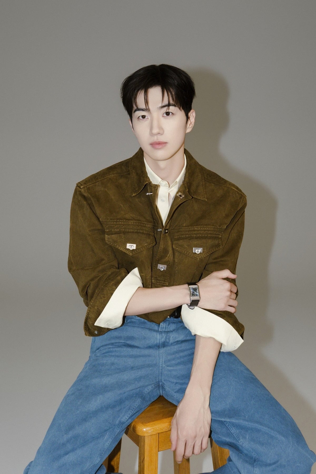 배우 강훈이 '런닝맨'에서 러브라인을 형성했던 지예은과의 실제 관계에 대해 유쾌하게 이야기했다./사진제공=앤피오엔터테인먼트