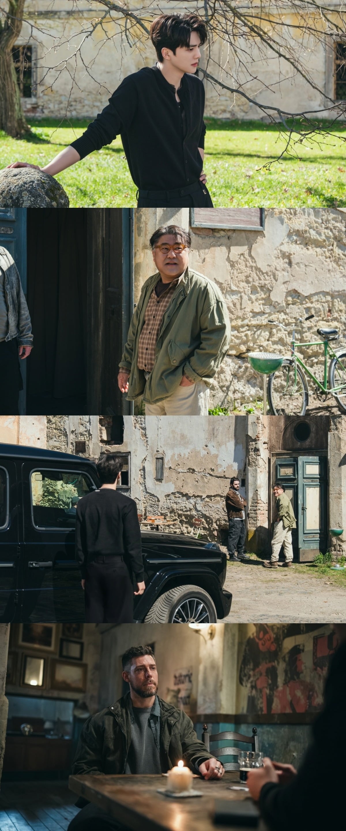 송강이 이준영의 흔적을 쫓는다. /사진제공=tvN
