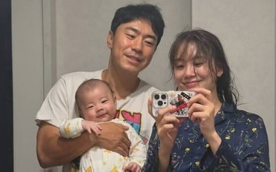 "엄마 얼굴은 없어"…이시언 아들, 고작 생후 4개월인데 '유전자 몰빵'