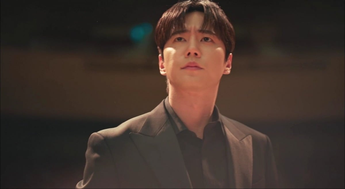 이준영이 엔딩서 등장했다./사진제공=tvN