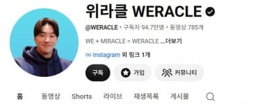 95만 명 지키나 했는데…박위, 영상들 추가 파묘되자 '감소 재개'