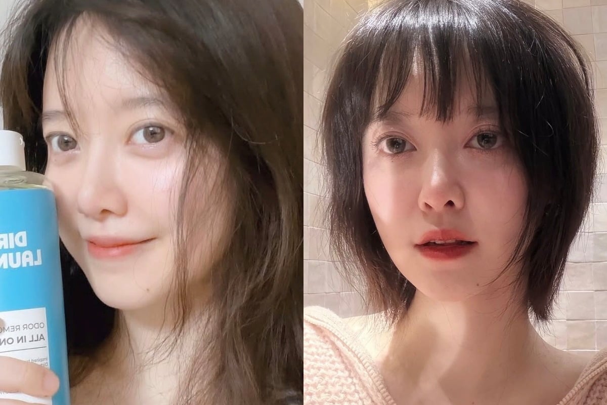 구혜선이 단발 머리로 변신했다. / 사진=구혜선 SNS