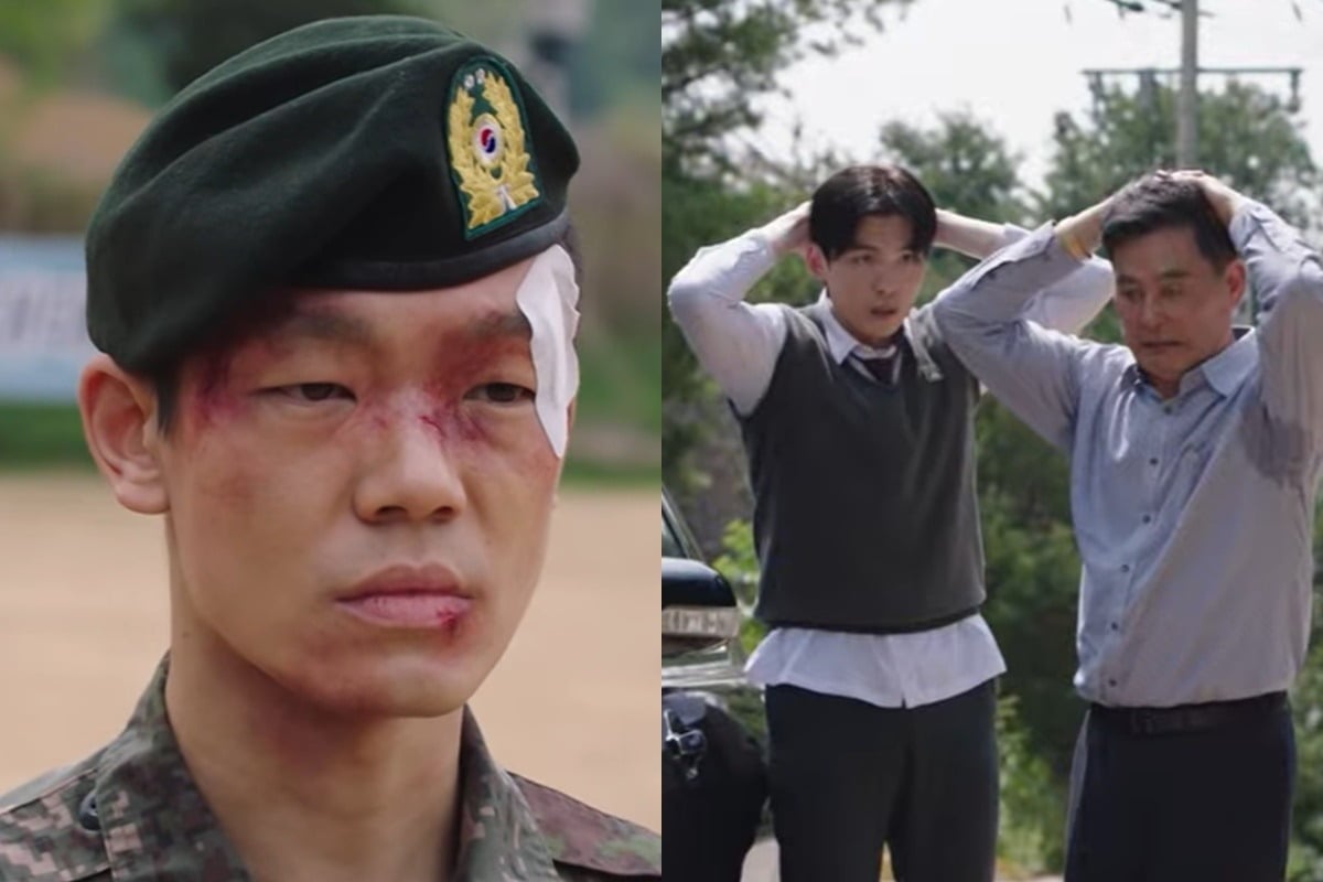 '신병4'가 양구 군인 집단 폭행 사건에 대한 판타지식 화해 엔딩으로 갑론을박이 불거졌다./사진제공=ENA