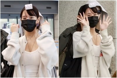 나띠, 헤어롤을 자석처럼 떡하니…중전마마 연상케한 독특한 MZ 스타일