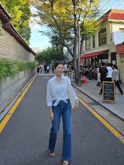 '나솔 관광객' 30기 현숙, 반가운 근황 전했다…가을 햇살 아래 환한 미소
