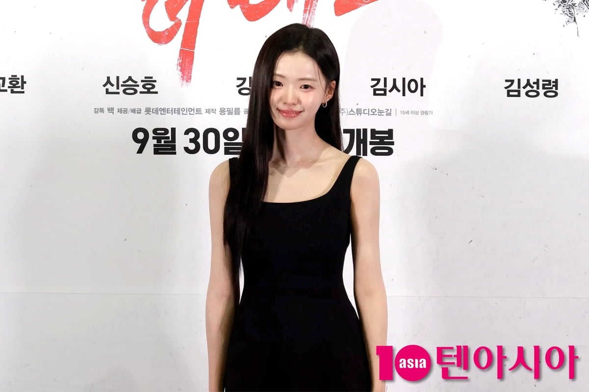 16일 서울 송파구 롯데시네마 월드타워에서 영화 '부활남: 더 레드' 언론시사회가 열렸다. 현장에는 배우 구교환, 신승호, 강기영, 김시아와 백종열 감독이 참석했다. / 사진=윤지인 기자
