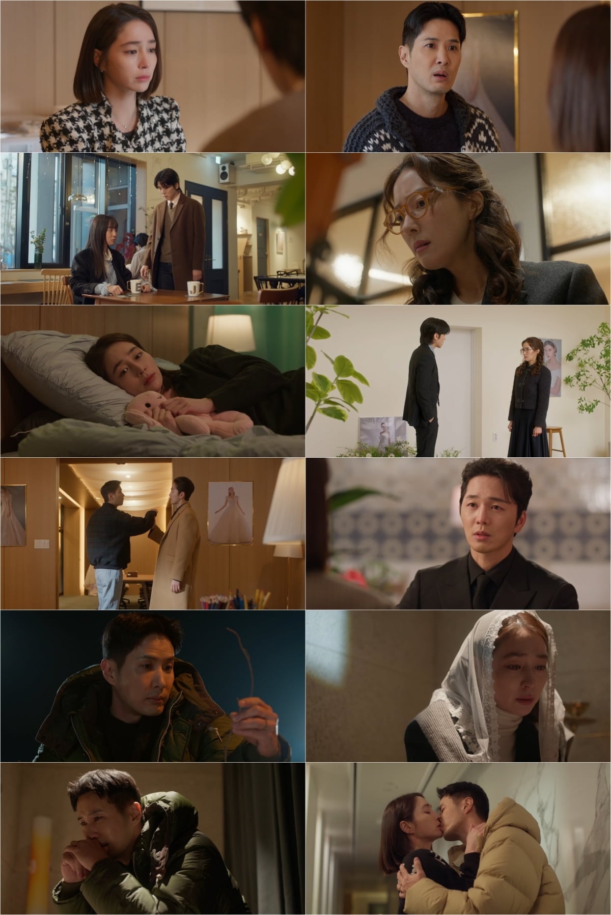 이민정과 김지석이 3년 전 유산을 둘러싼 오해를 풀고 서로의 진심을 확인했다. / 사진 제공 : 캔버스엔