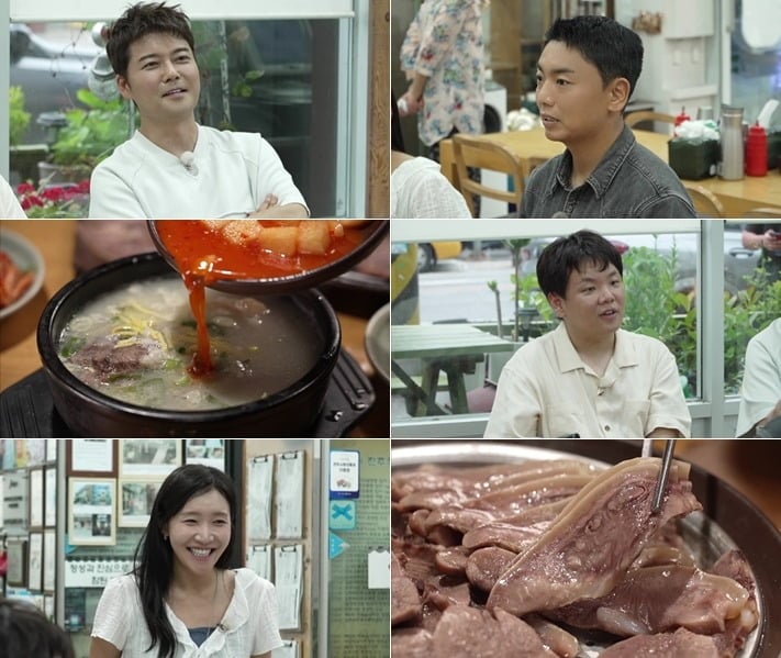 전현무가 곽범에게 '대한민국 1등 MC'라는 칭찬을 받는다./사진제공=MBN, 채널S