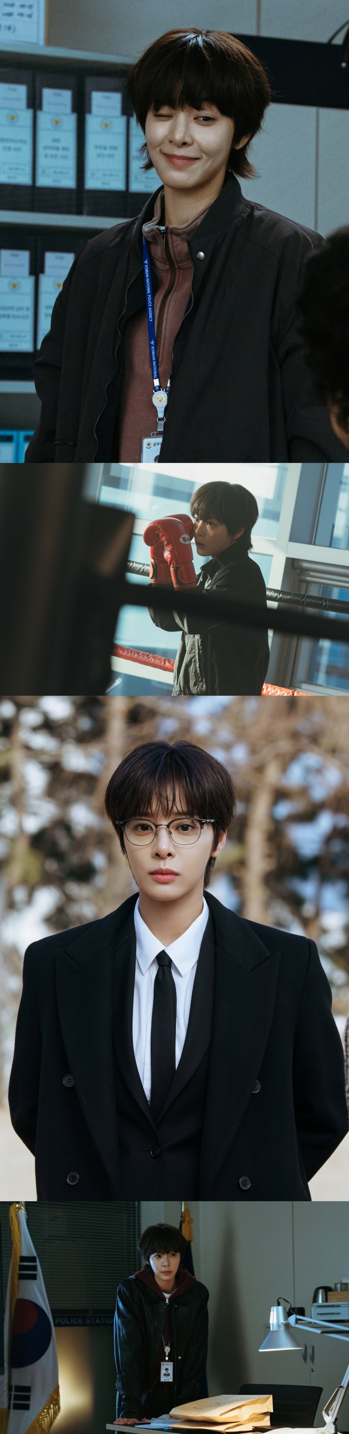 배우 설인아가 형사와 남장 수행비서를 오가는 이중생활에 나선다./사진제공=tvN