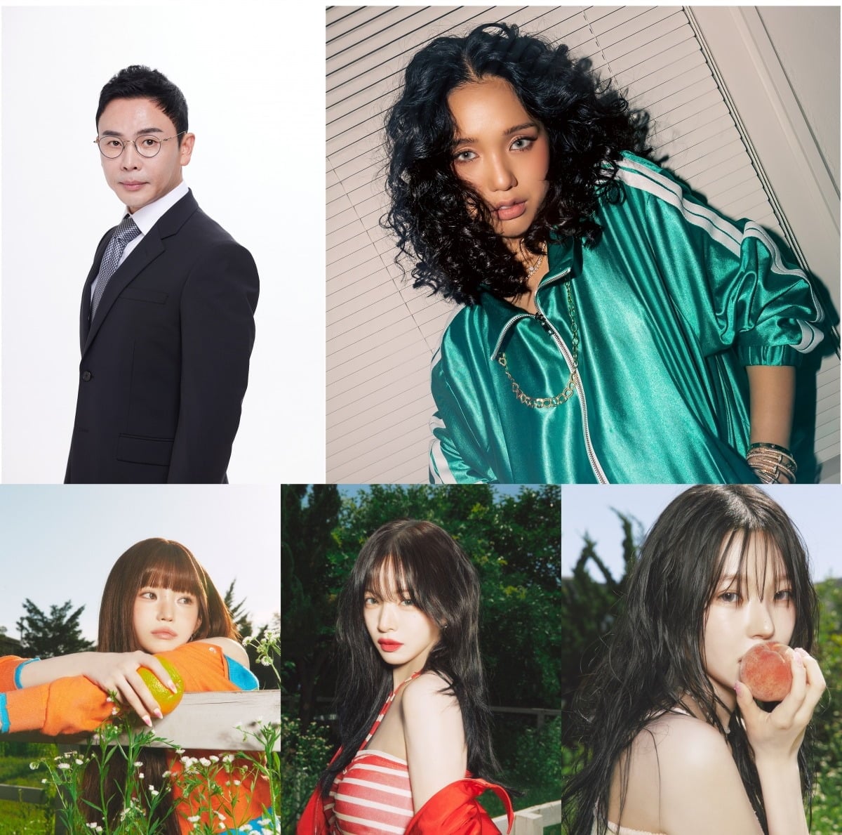 설민석, 오마이걸 미미, 프로미스나인 하영, 채영, 지현이 '아형'에 출격한다./사진=소속사 제공