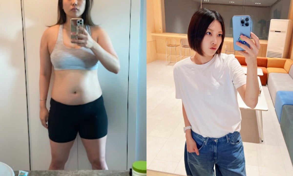 씬님이 다이어트 후기를 공개했다. / 사진=씬님 SNS